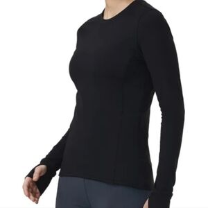 Spyder Ladies' Long Sleeve Active Top New without tags Color Black size S